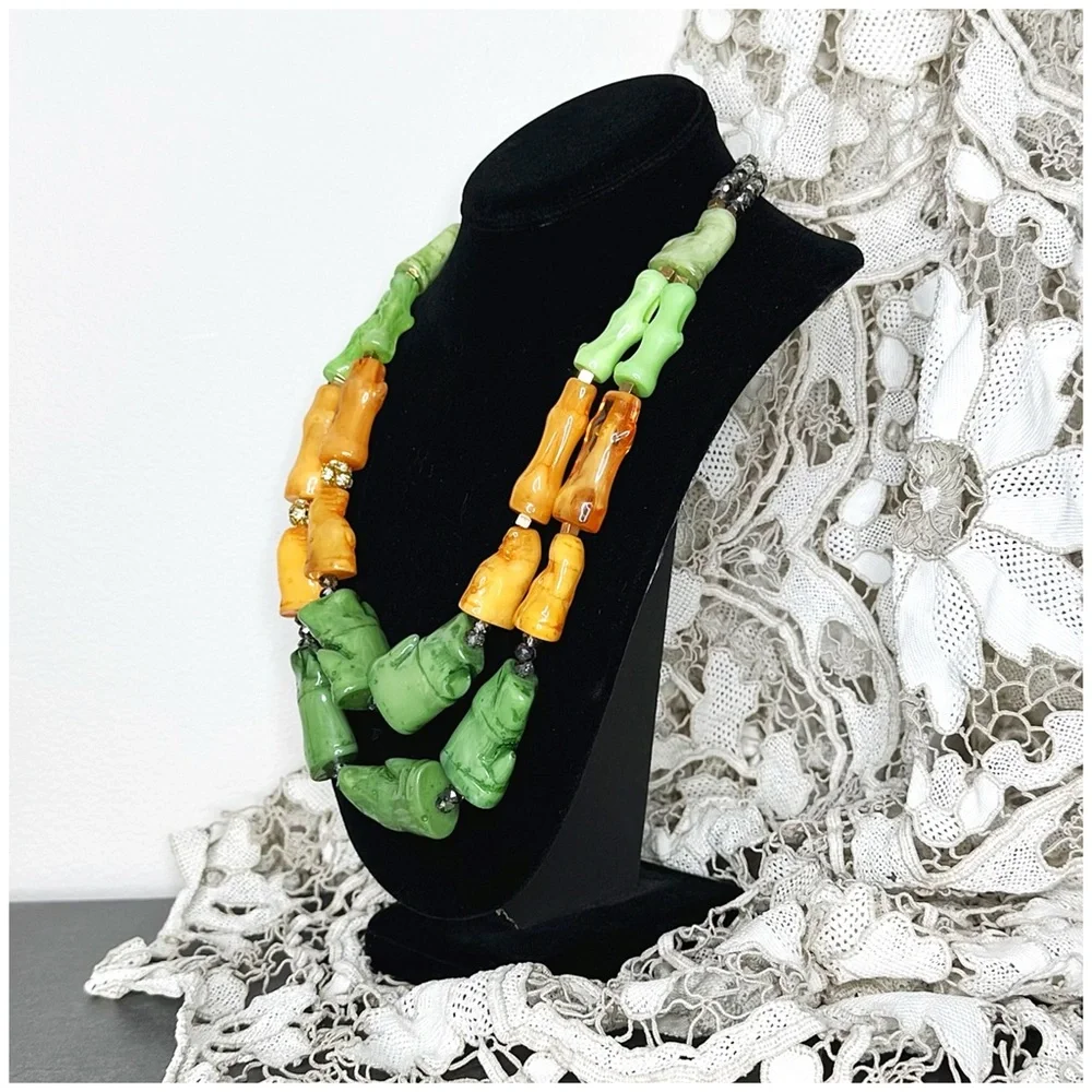 Anthro “Vedura Segment Necklace” - Picture 2 of 11
